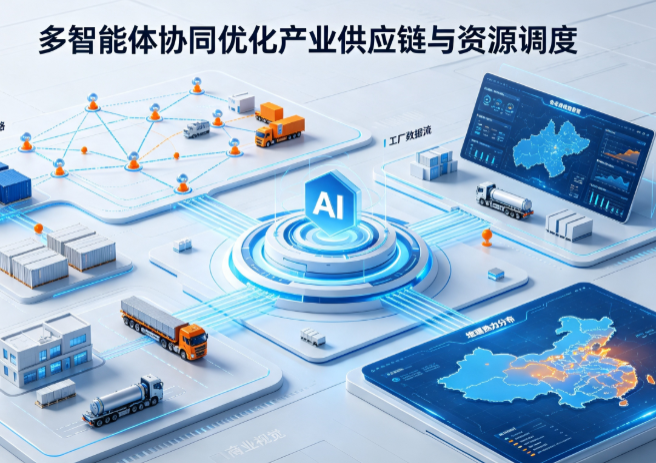 改则县AI 智能体 Geo 优化重塑产业链空间调度体系，打通仓储运输全链路